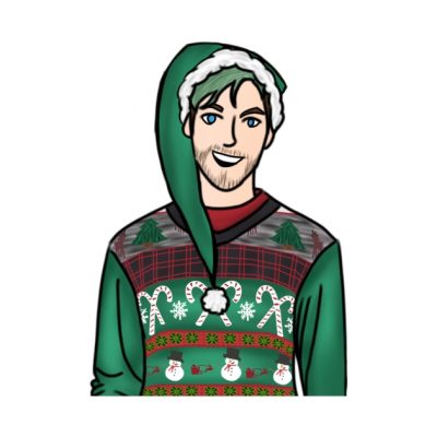 Christmas Jacksepticeye Pin Official jacksepticeye Merch