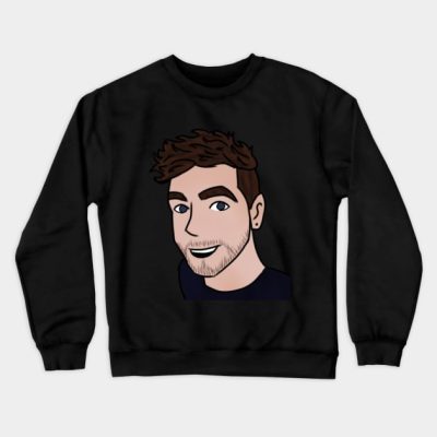 Jacksepticeye Headshot Crewneck Sweatshirt Official jacksepticeye Merch