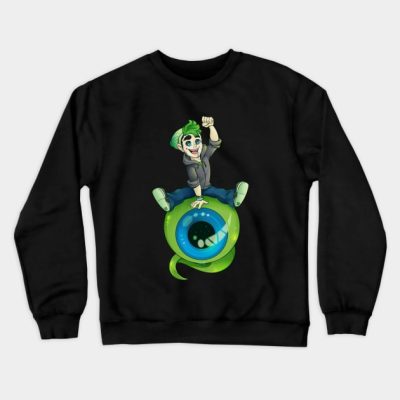 Like A Boss Crewneck Sweatshirt Official jacksepticeye Merch