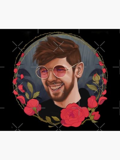 Jacksepticeye Flower Boy Tapestry Official Jacksepticeye Merch