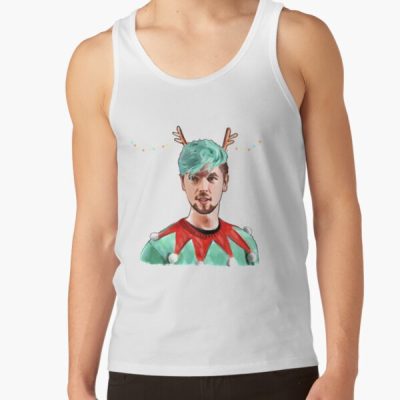 Festive Jacksepticeye Tank Top Official Jacksepticeye Merch