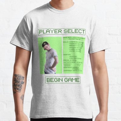 Jacksepticeye Player Select Screen T-Shirt Official Jacksepticeye Merch