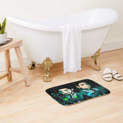 Jacksepticeye Detroit Become Human Bath Mat Official Jacksepticeye Merch