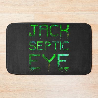 Crumbled Pixels | Jacksepticeye Bath Mat Official Jacksepticeye Merch