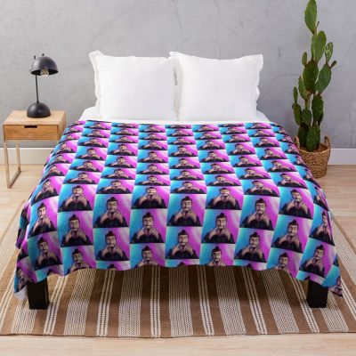 Smiling Jacksepticeye Throw Blanket Official Jacksepticeye Merch