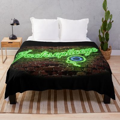 Jacksepticeye Neon Throw Blanket Official Jacksepticeye Merch