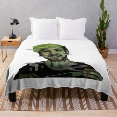 Antisepticeye Throw Blanket Official Jacksepticeye Merch