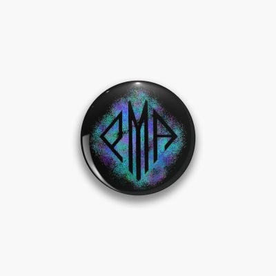 Pma Colorful Paint Splatter Design Pin Official Jacksepticeye Merch