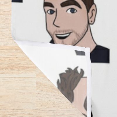 Jacksepticeye Headshot Shower Curtain Official Jacksepticeye Merch