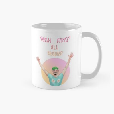 High Fives All Around Mug Official Cow Anime Merch